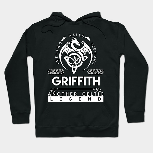 Griffith Name T Shirt - Another Celtic Legend Griffith Dragon Gift Item Hoodie by harpermargy8920